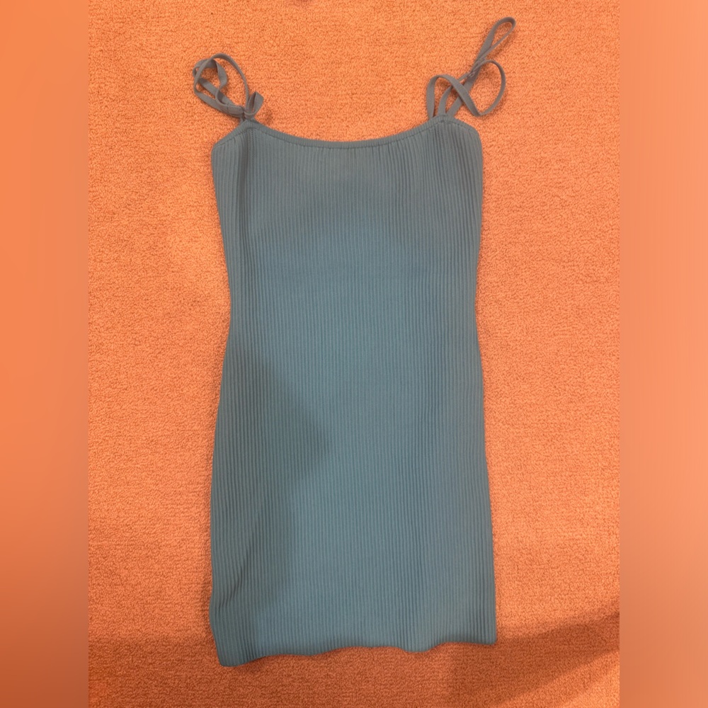 Boutique blue bodycon dress